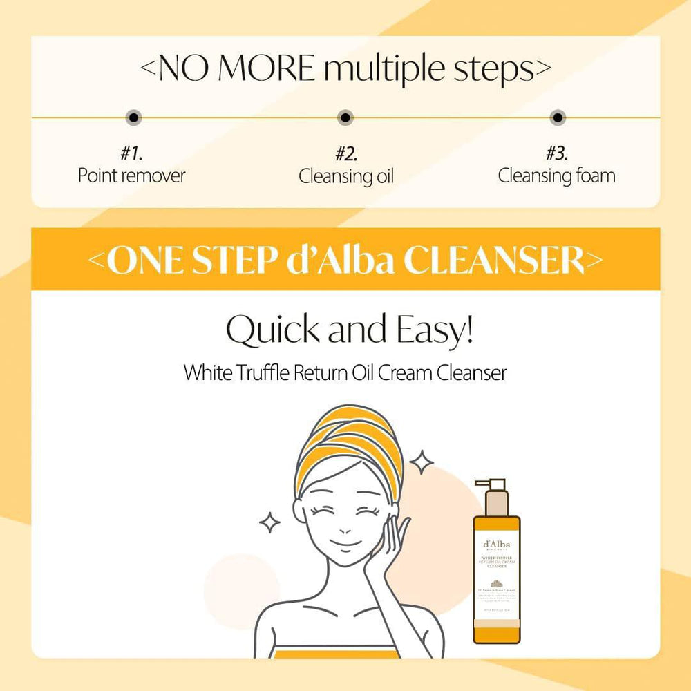 
                      
                        D'Alba White Truffle Return Oil Cream Cleanser 黛尔珀白松露清透润肤卸妆洁面 150mL
                      
                    