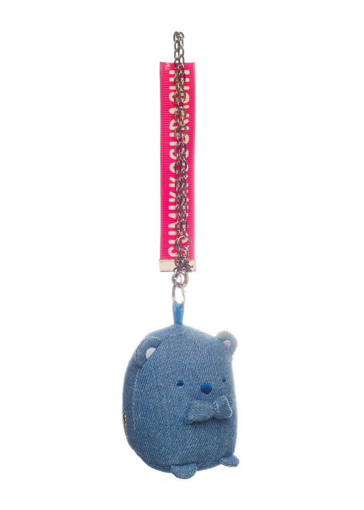 
                      
                        San-X Denim Shirokuma Keychain 原创白熊牛仔布 4 英寸毛绒钥匙扣
                      
                    