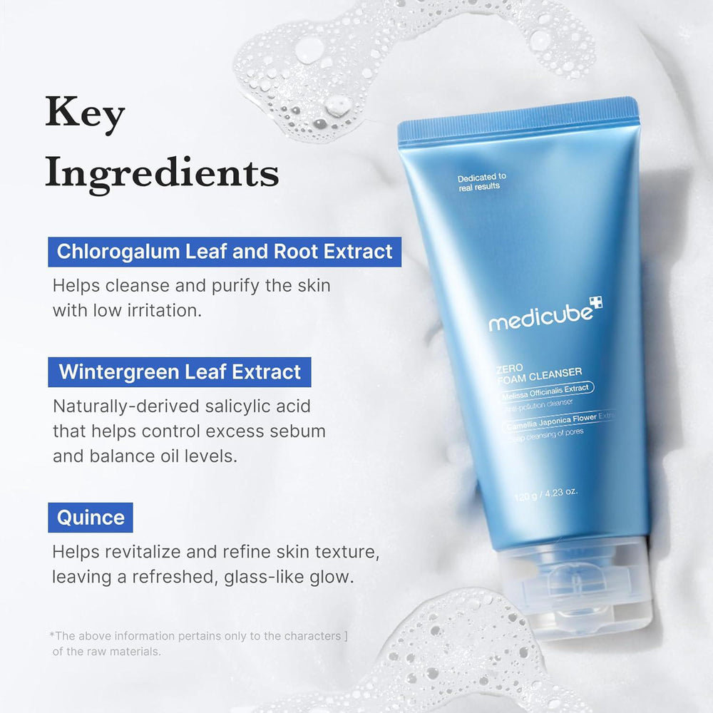 
                      
                        Medicube Zero Foam Cleanser 美蒂秋芙零泡沫洁面乳 120g
                      
                    