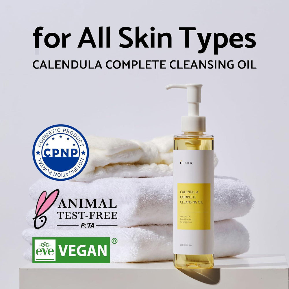 
                      
                        IUNIK Calendula Complete Cleansing Oil 艾侑妮金盏花全效卸妆油
                      
                    