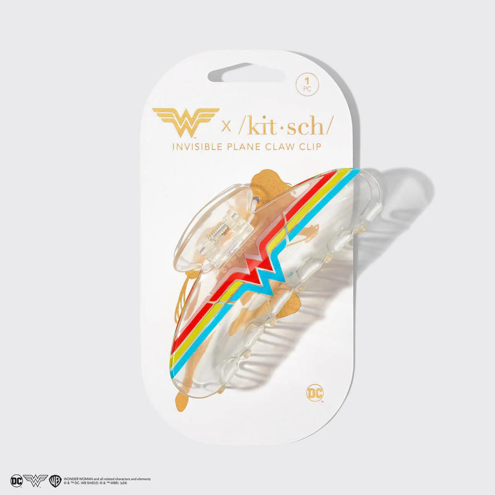 Kitsch x Wonder Woman Clear Acrylic Printed Clip 神奇女侠联名透明亚克力印花大爪夹