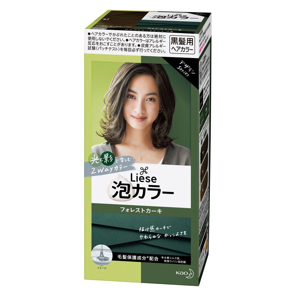 Kao Liese Prettia Bubble Hair Color Forest Khaki 花王泡沫染发剂-卡其深林色