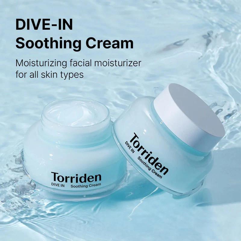 
                      
                        Torriden Dive-In Soothing Cream 低分子透明质酸保湿舒缓啫喱面霜 100ml
                      
                    