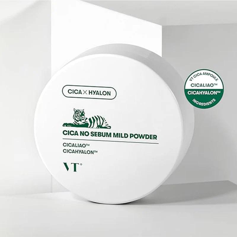 
                      
                        VT COSMETICS Cica No Sebum Mild Powder 薇缔积雪草温和定妆粉 5g
                      
                    