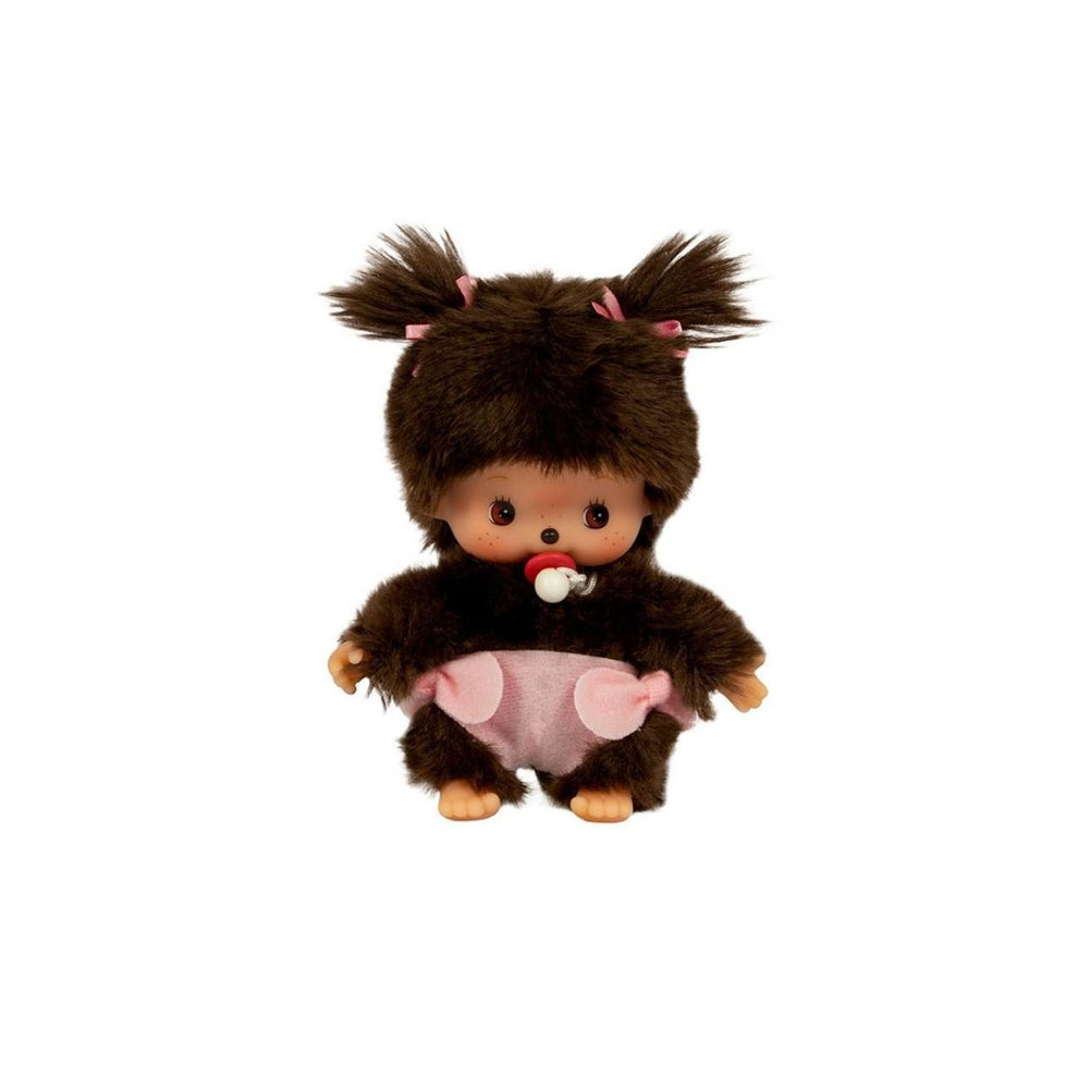 Monchhichi Classic Bebichhichi Plush Toy - Girl 蒙奇奇毛绒女孩玩偶