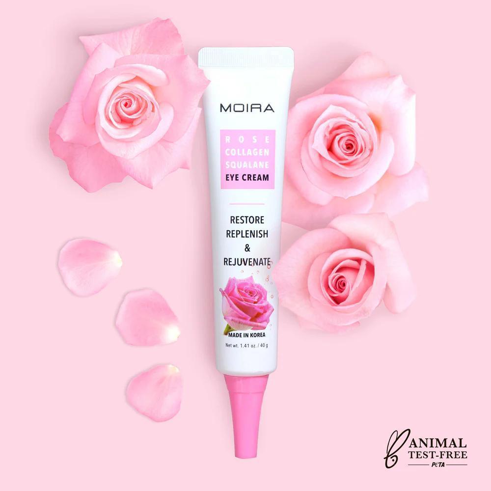 MOIRA Rose Collagen Squalane Eye Cream 玫瑰胶原蛋白角鲨烷眼霜 40g