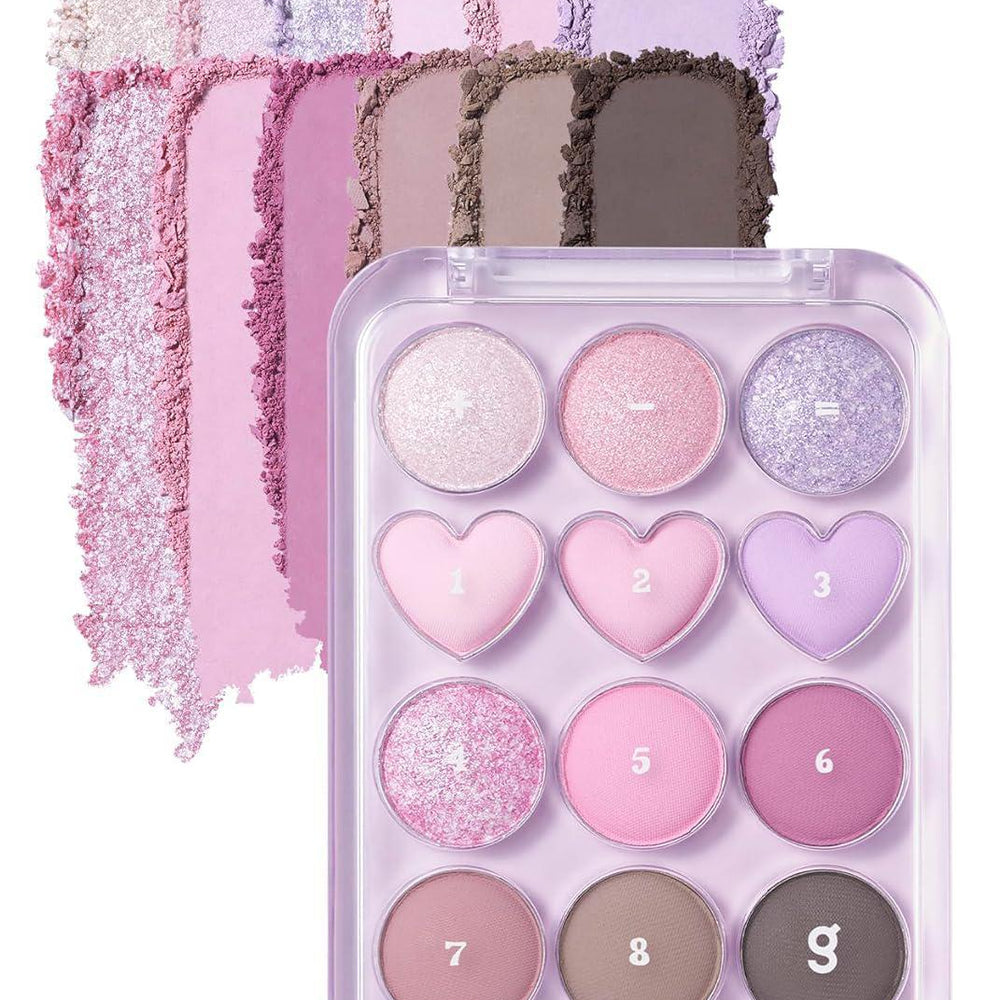 
                      
                        Colorgram Pin Point Eyeshadow Palette 韩国Colorgram爱心12色珠光哑光混合眼影盘 9.9g
                      
                    