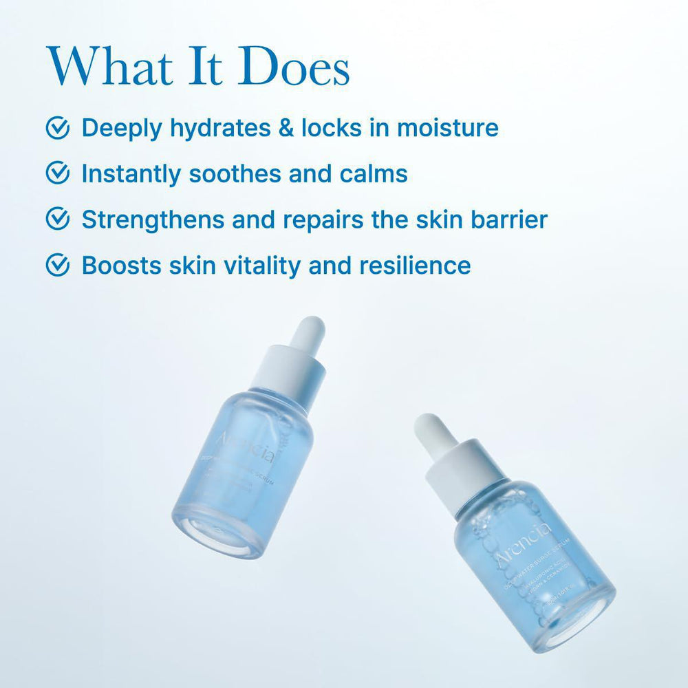 
                      
                        Arencia Deep Water Surge Serum 韩国Arencia深层保湿精华液 30mL
                      
                    