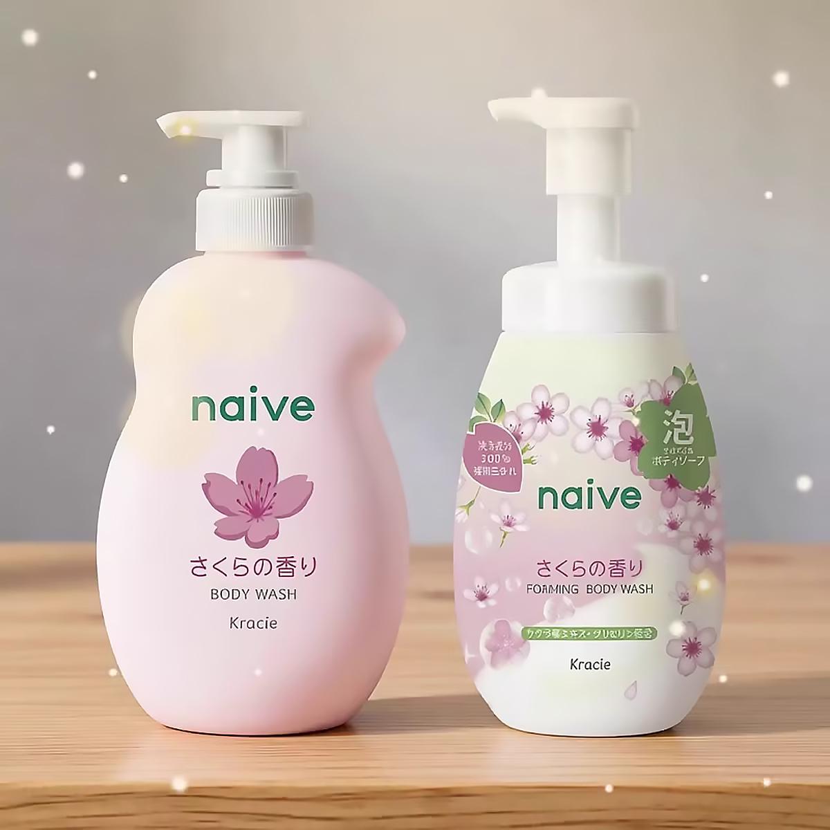 Kracie Naive Body Soap Pump Sakura – Tao's