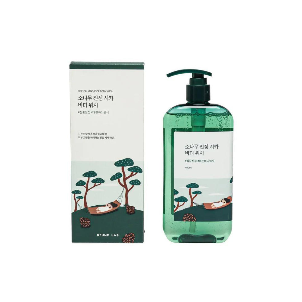 ROUND LAB Pine Cica Calming Body Wash 独岛松树镇静积雪草沐浴露 400mL