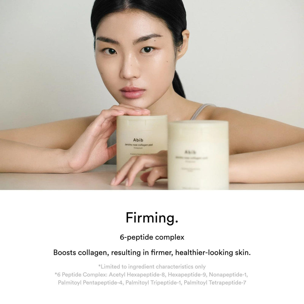 
                      
                        Abib Jericho Rose Collagen Pad Firming Touch 阿彼芙玫瑰胶原蛋白补水修护保湿棉片 60pcs
                      
                    