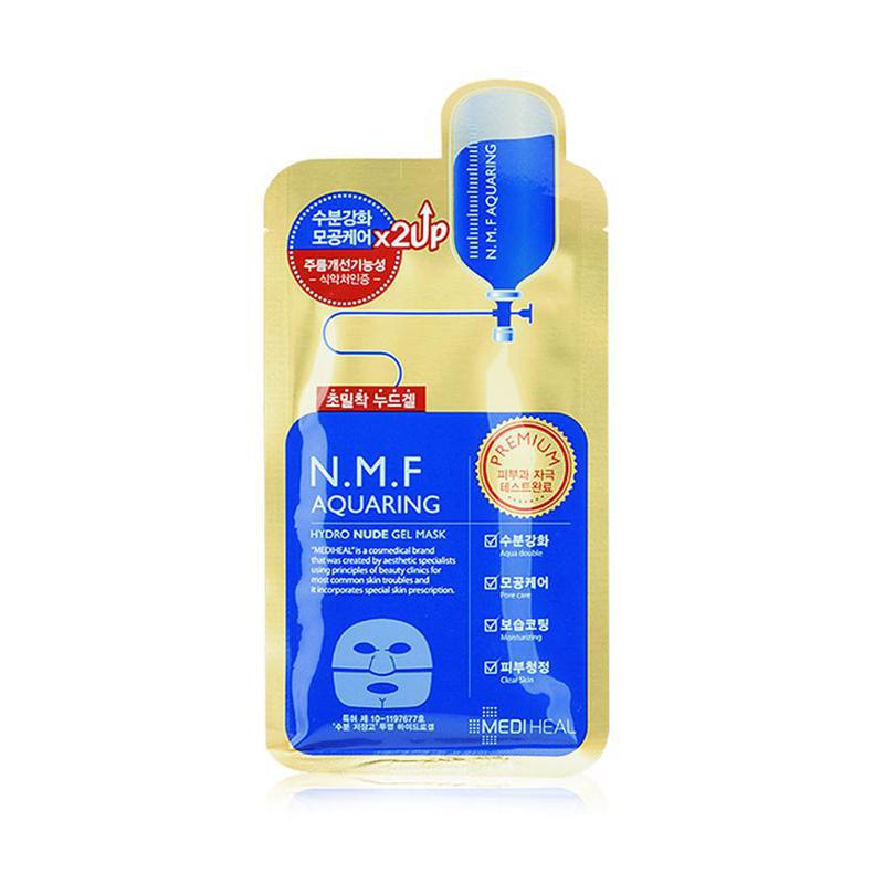 N.M.F Aquaring Nude Gel Mask 美迪惠尔金装双倍保湿导入面膜