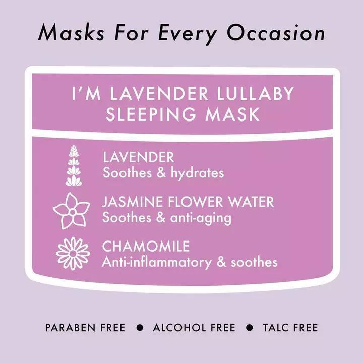 
                      
                        TONYMOLY I'm Lavender Lullaby Sleeping  Mask 魔法森林薰衣草睡眠面膜 100mL
                      
                    