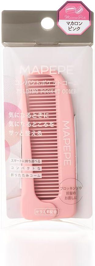 
                      
                        Mapepe Folding Pocket Comb Macaron 便携折叠梳子刘海细节梳
                      
                    