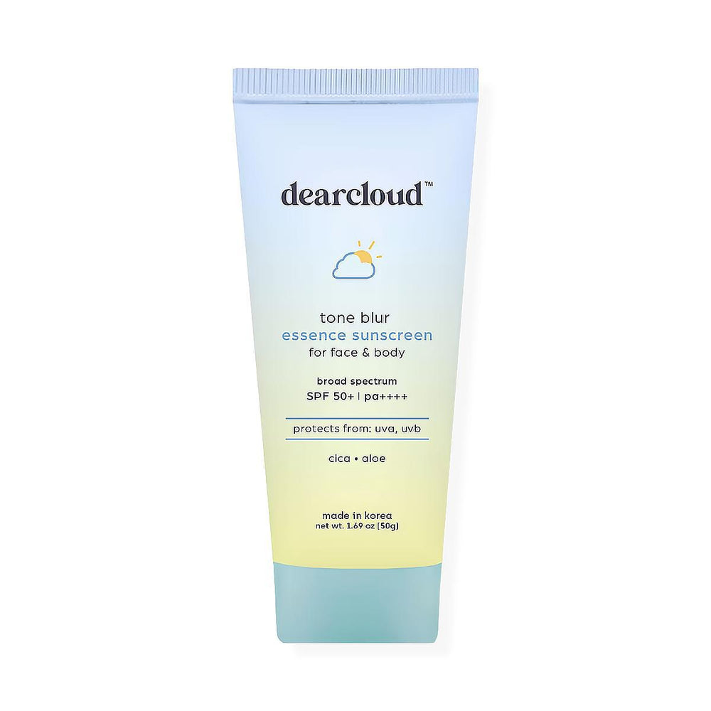 
                      
                        Dearcloud Tone Blur Essence Sunscreen 韩国Dearcloud柔肤精华防晒霜 SPF 50+ PA++++
                      
                    