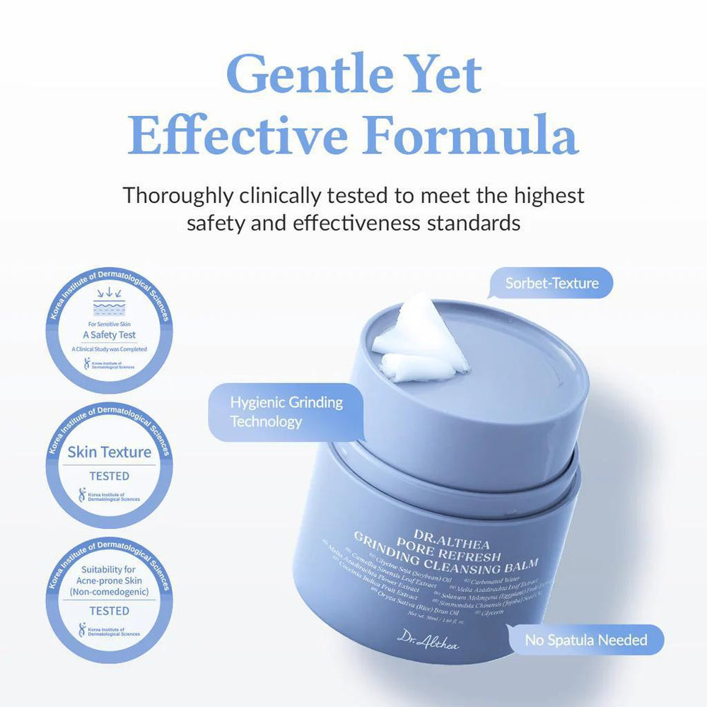 
                      
                        Dr.Althea Pore Refresh Grinding Cleansing Balm 艾西儿医生毛孔清洁卸妆膏 50mL
                      
                    