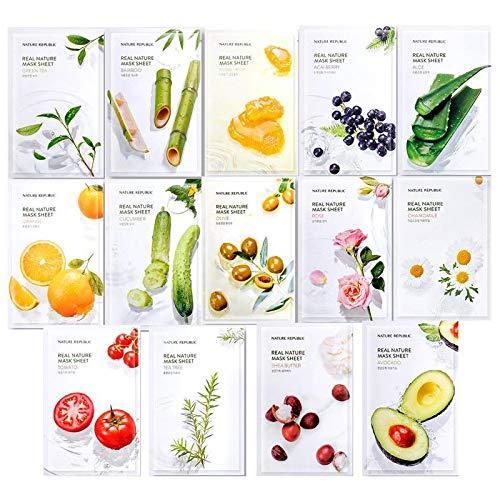 Nature Republic Real Nature Mask 23ml 自然乐园面膜