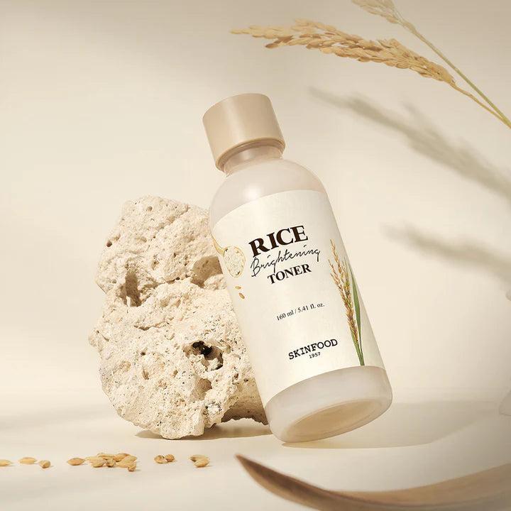 Skinfood Rice Brightening Toner 韩国Skinfood大米亮白爽肤水 160mL