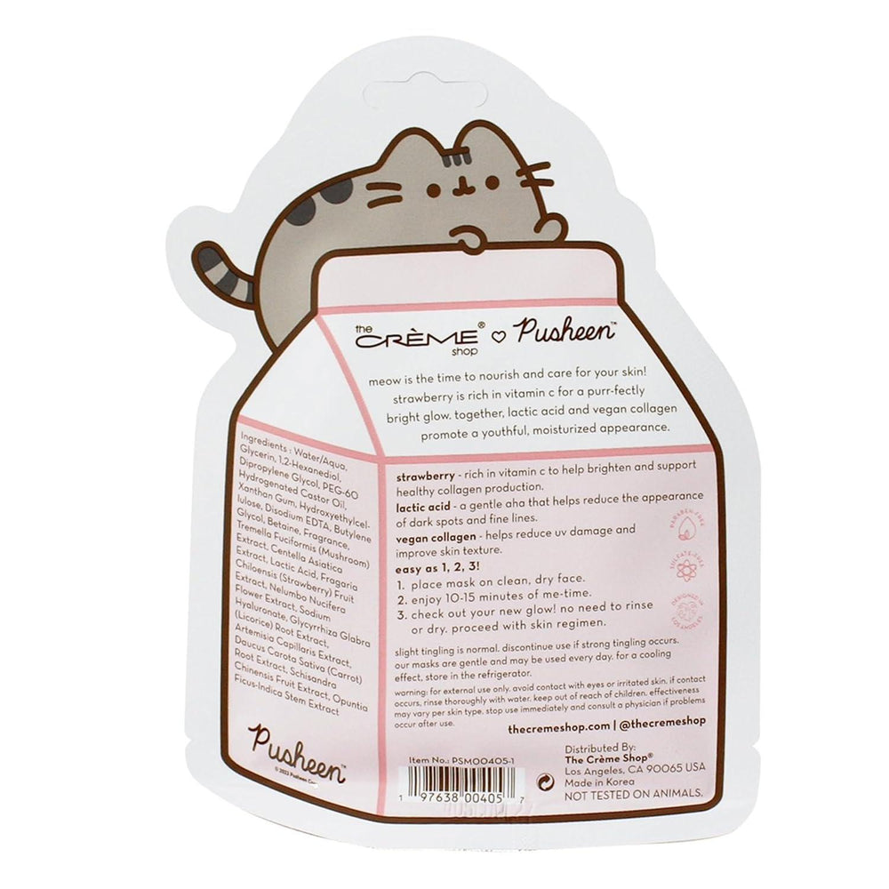 
                      
                        The Creme Shop Pusheen Klean Beauty Strawberry Milk Printed Essence Sheet Mask 草莓牛奶印花精华面膜
                      
                    