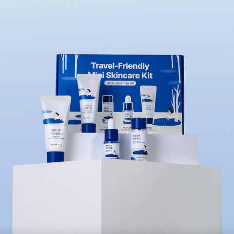 ROUND LAB Birch Moisturizing Travel Routine Trial Kit