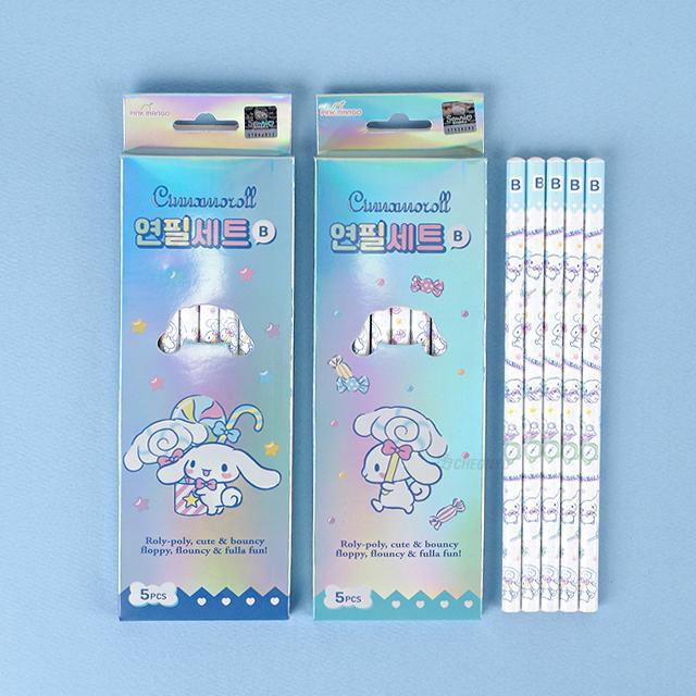 2000 Sanrio 5 Pencil Set_CN 三丽鸥铅笔套装