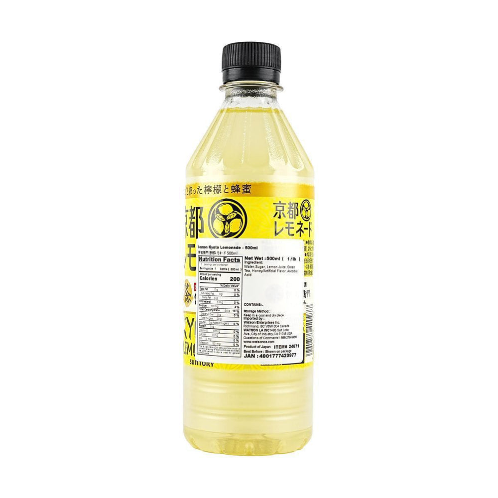 
                      
                        Suntory Iyemon Kyoto Lemonade 三得利伊右卫门柠檬蜂蜜饮料 525mL
                      
                    