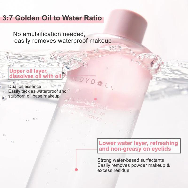 
                      
                        JudyDoll Essence Eye and Lip Makeup Remover 橘朵眼妆唇妆双层卸妆液
                      
                    
