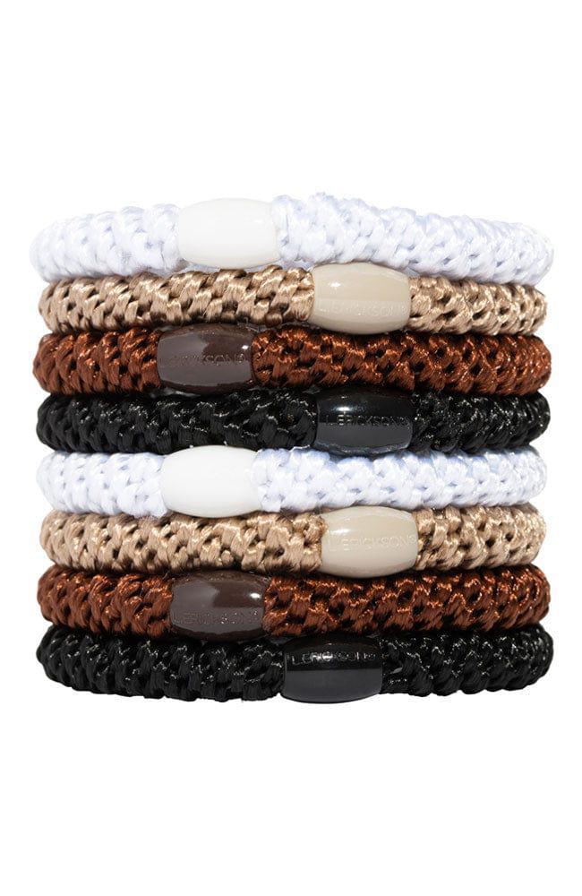 
                      
                        France Luxe Grab & Go Ponytail Holders Set of Eight 法卢克斯简约马尾辫发绳8件套
                      
                    