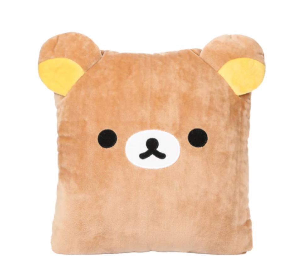 San-X Rilakkuma Head Small 轻松熊枕头