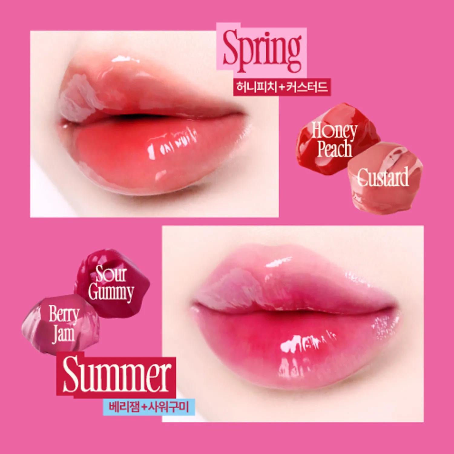 Fwee Keyring Lip & Cheek Glowy Jelly Pot 韩国Fwee唇颊两用亮泽果冻
