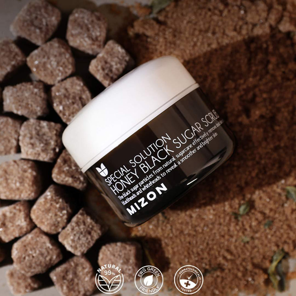 
                      
                        MIZON Honey Black Sugar Scrub 谜之芬蜂蜜黑糖磨砂膏 90mL
                      
                    