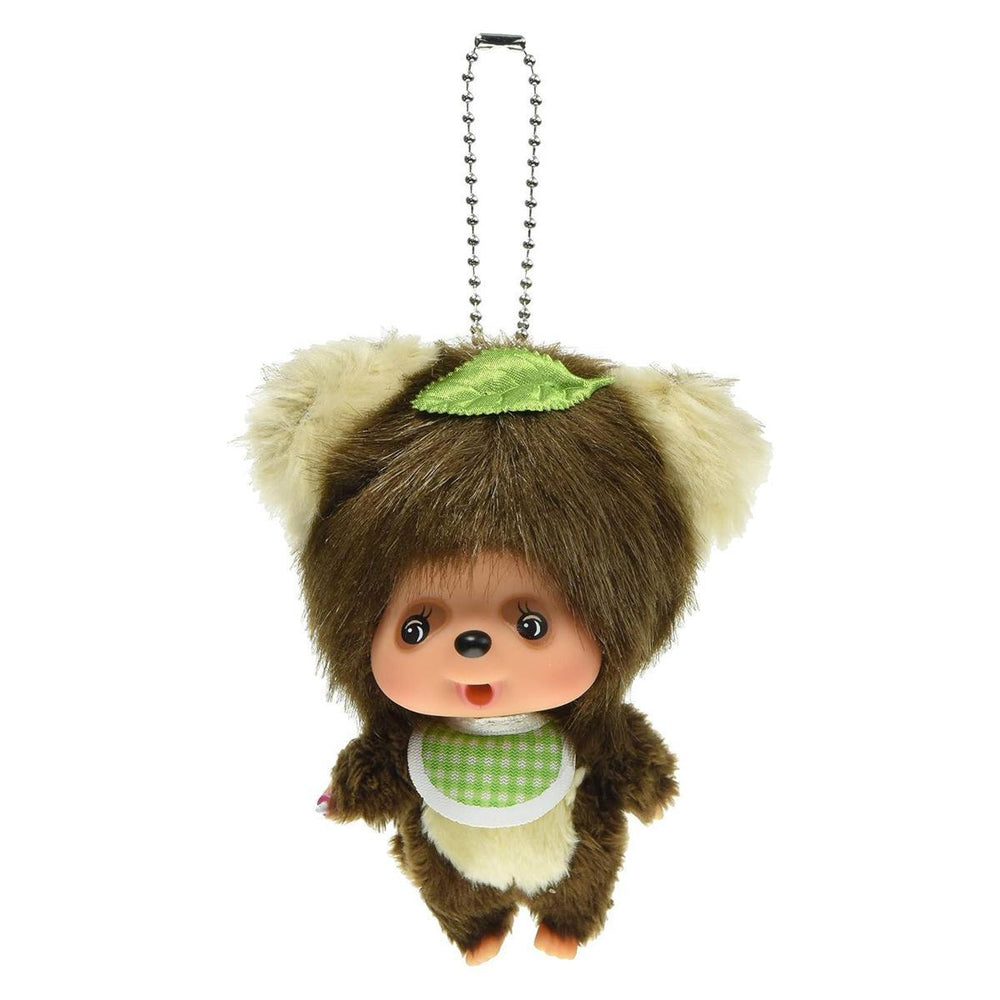 Monchhichi TanuTanu Big Face SS Keychain 蒙奇奇大脸钥匙扣