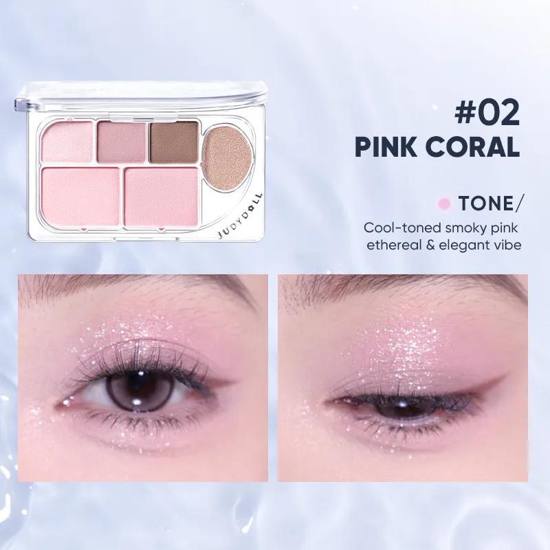 
                      
                        Judydoll DEW-SHINE 6-Color Eyeshadow Palette 橘朵6色眼影盘
                      
                    