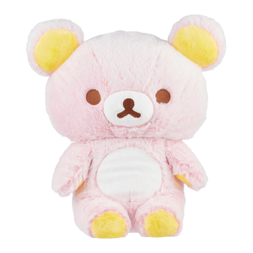 San-X Rilakkuma Original Long Pile Sherbet Series Plush - Soft Pink 日本San-X轻松熊原创毛绒玩具