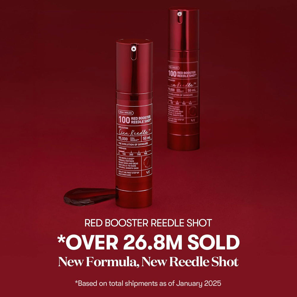 
                      
                        VT COSMETICS Red Booster Reedle Shot 100 薇缔微针舒缓肌肤精华液 50mL
                      
                    