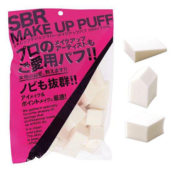 ISHIHARA Make Up Puff 30pc 石原SBR多边形粉扑 30枚