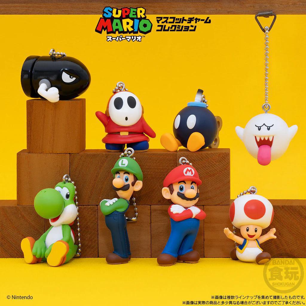 Bandai Namco Super Mario Shokugan Mascot Charm Collection Mystery