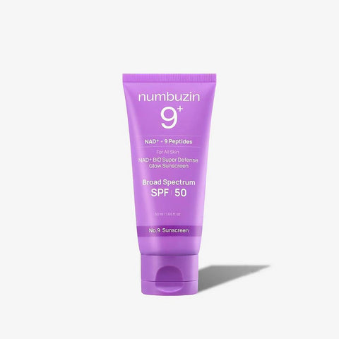 Numbuzin No.9 NAD+ BIO Super Defense Glow Sunscreen SPF50 50 mL