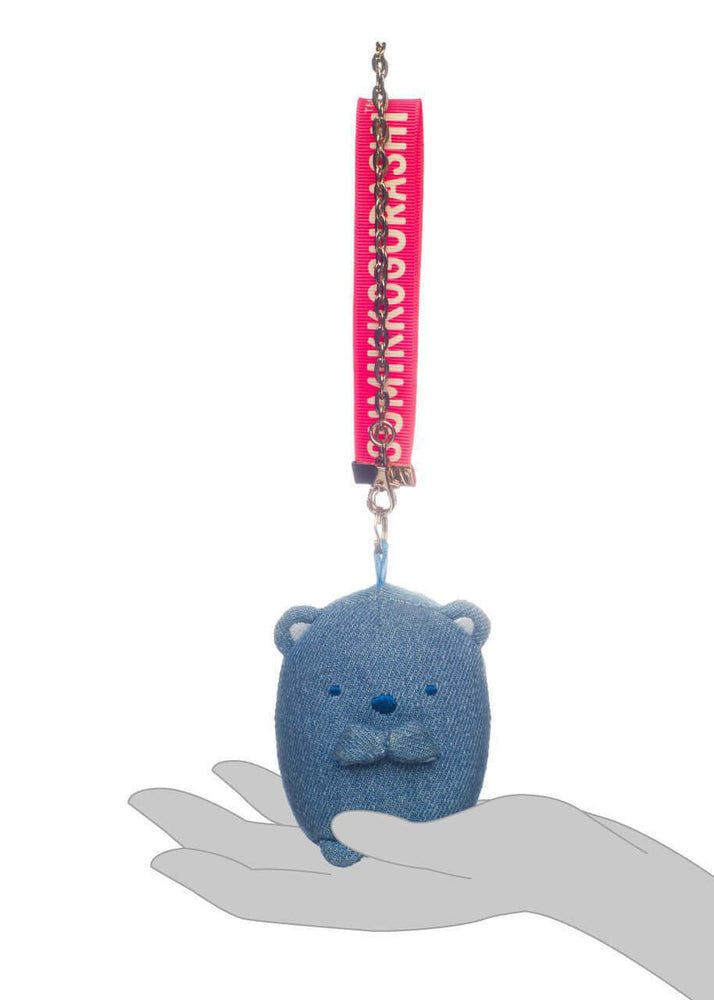 
                      
                        San-X Denim Shirokuma Keychain 原创白熊牛仔布 4 英寸毛绒钥匙扣
                      
                    