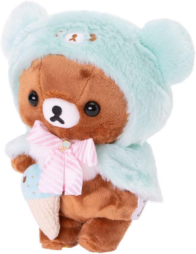 
                      
                        San-X  Rilakkuma Chairoikoguma Original Ice Cream Series Plush 日本San-X轻松熊原创冰淇淋系列茶小熊毛绒玩具
                      
                    