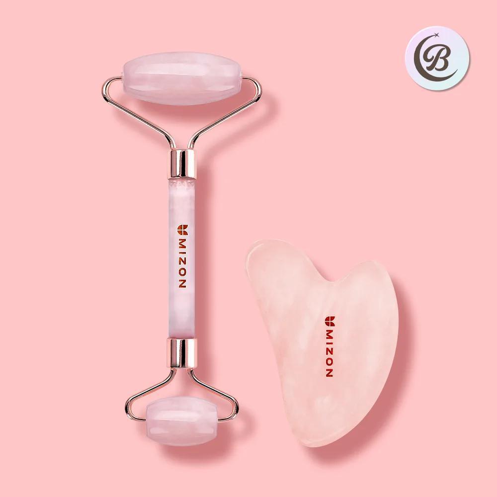 
                      
                        MIZON Facial Massage Roller And Gua-Sha Set 谜之芬面部按摩滚轮和刮痧套装
                      
                    