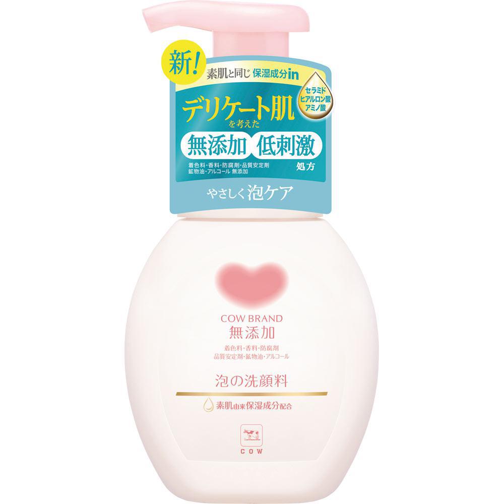 
                      
                        Cow Brand Additive Free Foaming Facial Wash Pump 牛乳石硷无添加泡沫洗面奶 160mL
                      
                    