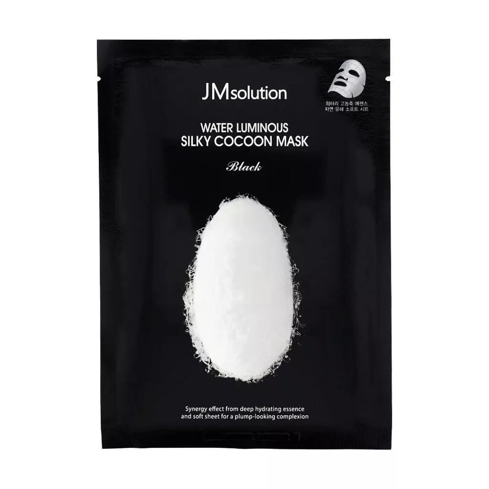 
                      
                        JMsolution Water Luminous Silky Cocoon Mask Black 肌司研白蚕丝氨基酸水肌养肤面膜 10ea
                      
                    