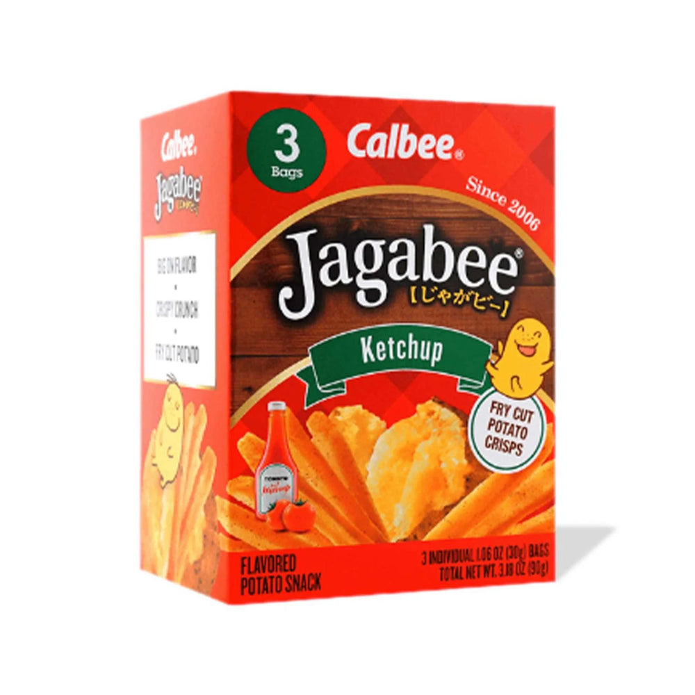 Calbee Jagabee Ketchup 卡乐比番茄味薯片 90g