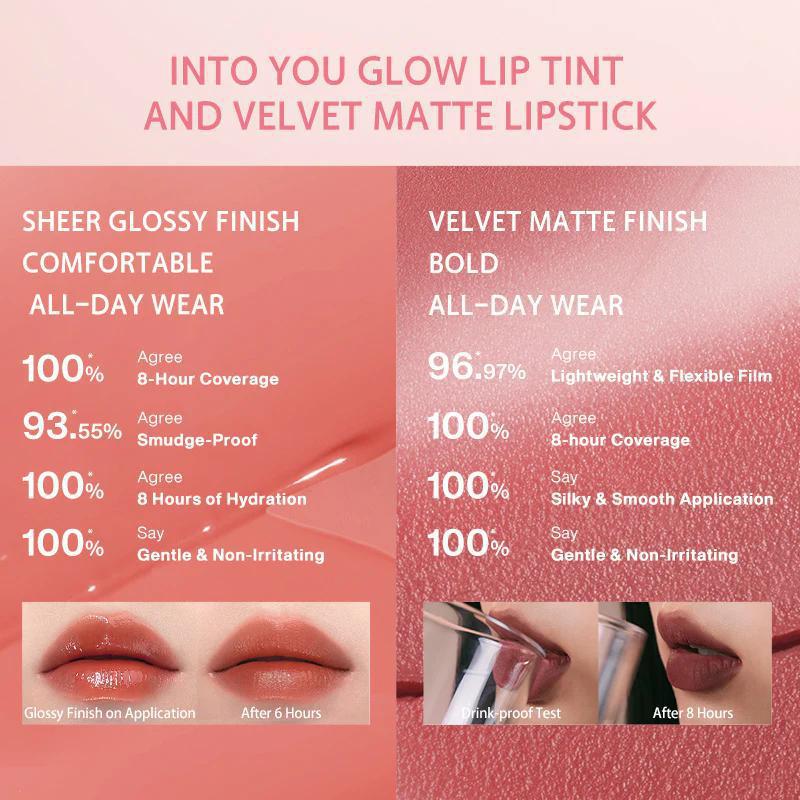 
                      
                        INTO YOU Glow Lip Tint 心慕与你持久保湿唇釉
                      
                    