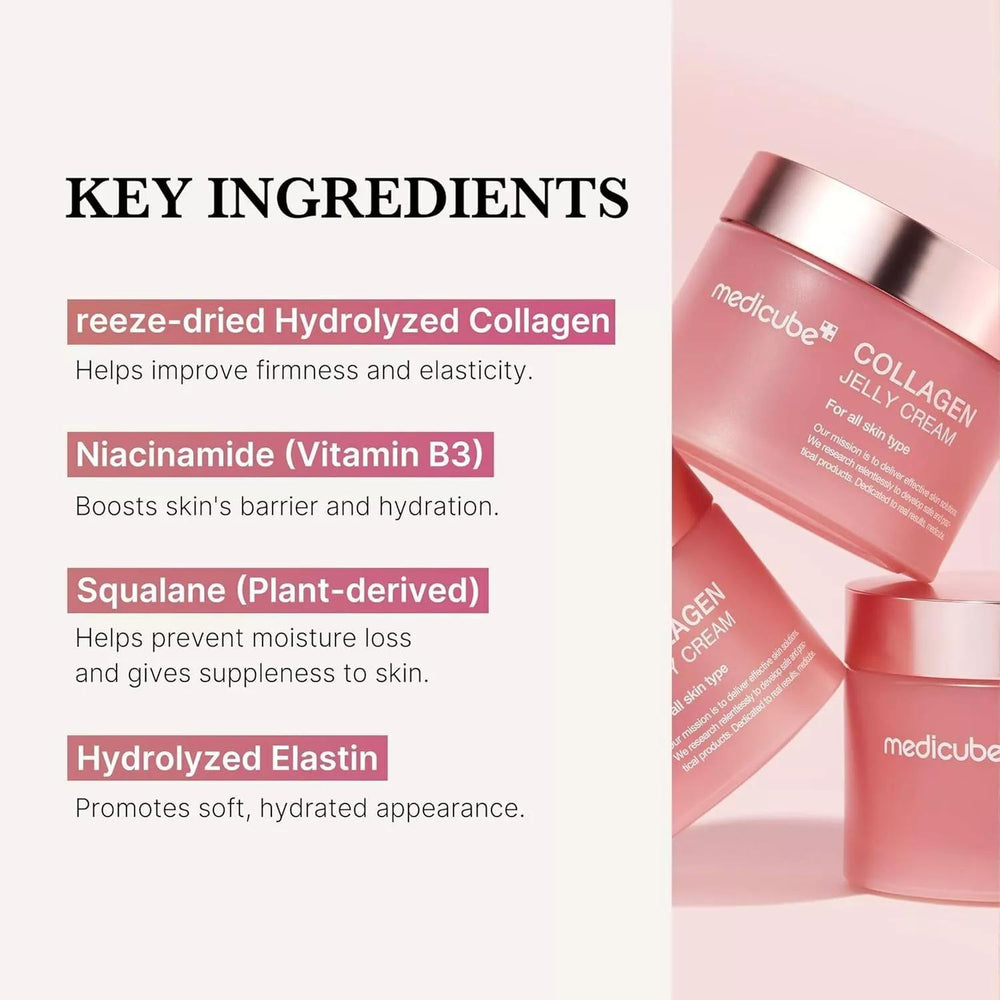 
                      
                        Medicube Collagen Jelly Cream 美蒂秋芙胶原蛋白果冻面霜 110mL
                      
                    