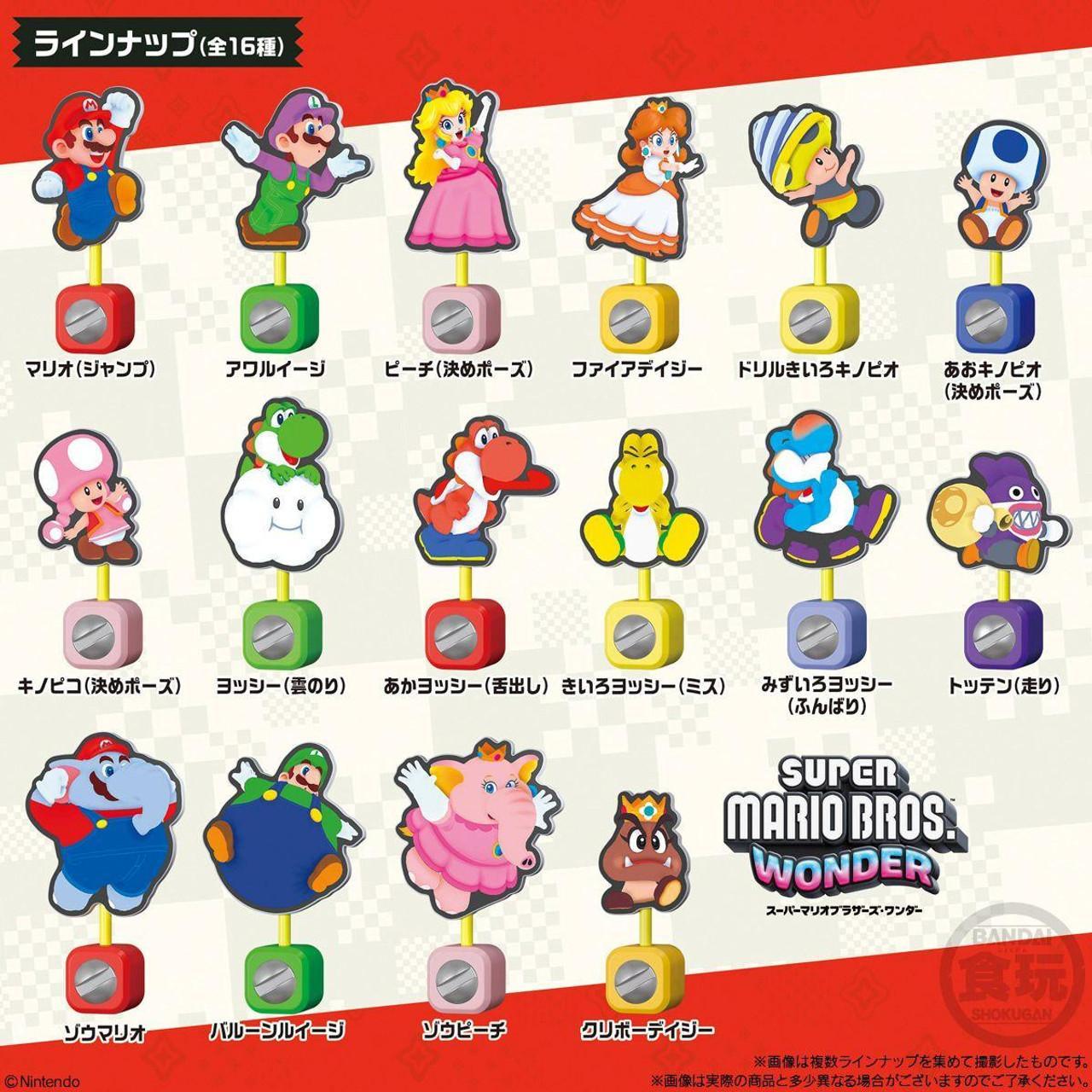 Bandai Namco Super Mario Bros. Wonder Panel Clip Stand 万代南梦宫超级马力欧兄弟惊奇面 ...
