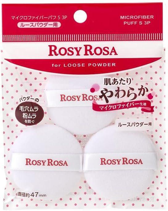 Rosy Rosa Micro Fiber Puff 日本Rosy Rosa超细纤维面料粉扑 S 3P