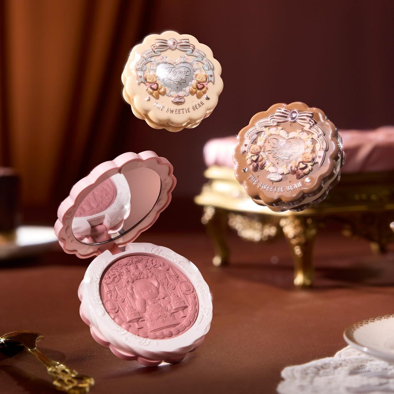 Flower Knows The Sweetie Bear Silk Satin Blush 5g – Tao's