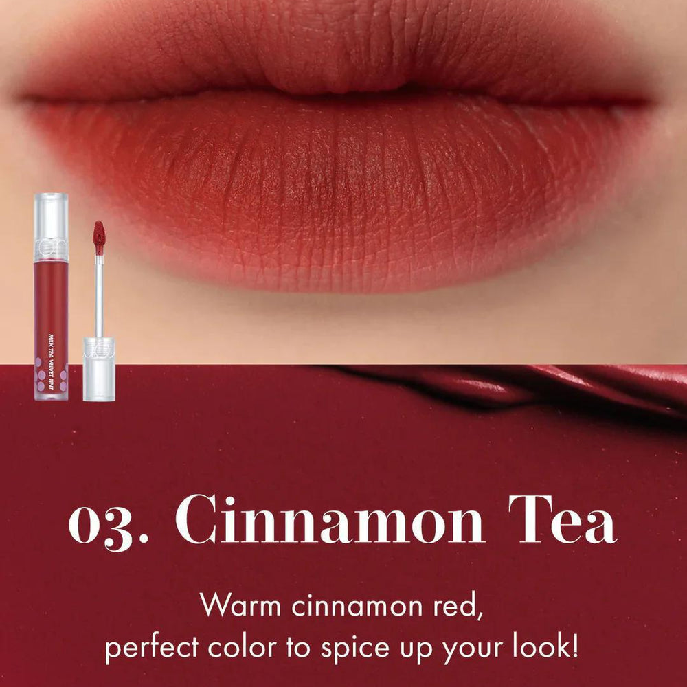 
                      
                        Rom&nd Milk Tea Velvet Tint 柔魅得奶茶丝绒唇釉 5g
                      
                    